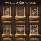 Tooth Are 3D Engraved Crystal Tooth Trophy Award Recognition - Unique Keepsake for Dentists & Patients - Custom Award From A&B Crystal Collection