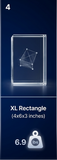 XL Rectangle 3D Pet Crystal Photo Gift