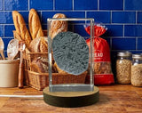 Naan Bread 3D Engraved Crystal Gift with Free LED Base Light - Culinary Recognition