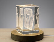 Tooth Are| 3D Engraved Crystal