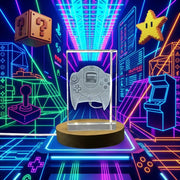 Game Controller 1998 3D Engraved Crystal — Made in Canada