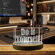 La règle d'or | Inspiration en cristal gravé 3D