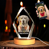 Large Iceberg 3D Pet Crystal Photo Gift