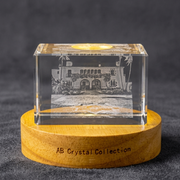 Casa del Herrero 3D Engraved Crystal Decor Gift