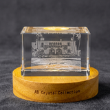 Casa del Herrero 3D Engraved Crystal Decor Gift