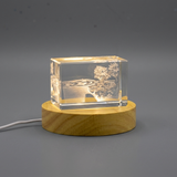3D Engraved Crystal Centre Island Bridge - A Captivating Toronto's Landmark