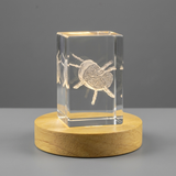 Lymph Nodes  | KeepSake à cristal gravé 3D | Doctor Gift
