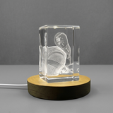 Veins Art | KeepSake à cristal gravé 3D | Cadeau de médecin