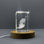 Grenada 3D Engraved Crystal 