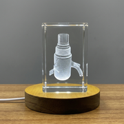 Artères | KeepSake à cristal gravé 3D | Cadeau de médecin