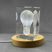 Décor de nouveauté en cristal en cristal 3D 3D