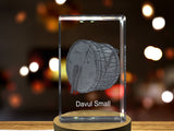 Davul 3D Engraved Crystal | Music 3D Engraved Crystal Keepsake A&B Crystal Collection