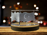 Turkey 3D Engraved Crystal 3D Engraved Crystal Keepsake/Gift/Decor/Collectible/Souvenir A&B Crystal Collection
