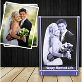 Personalized Photo Gifts A&B Crystal Collection