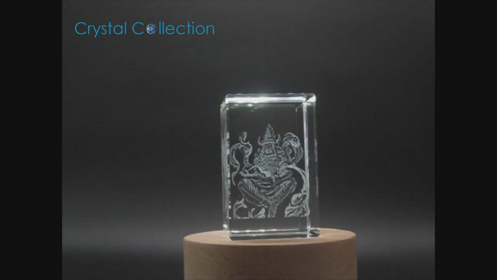 Enki 3D Engraved Crystal 