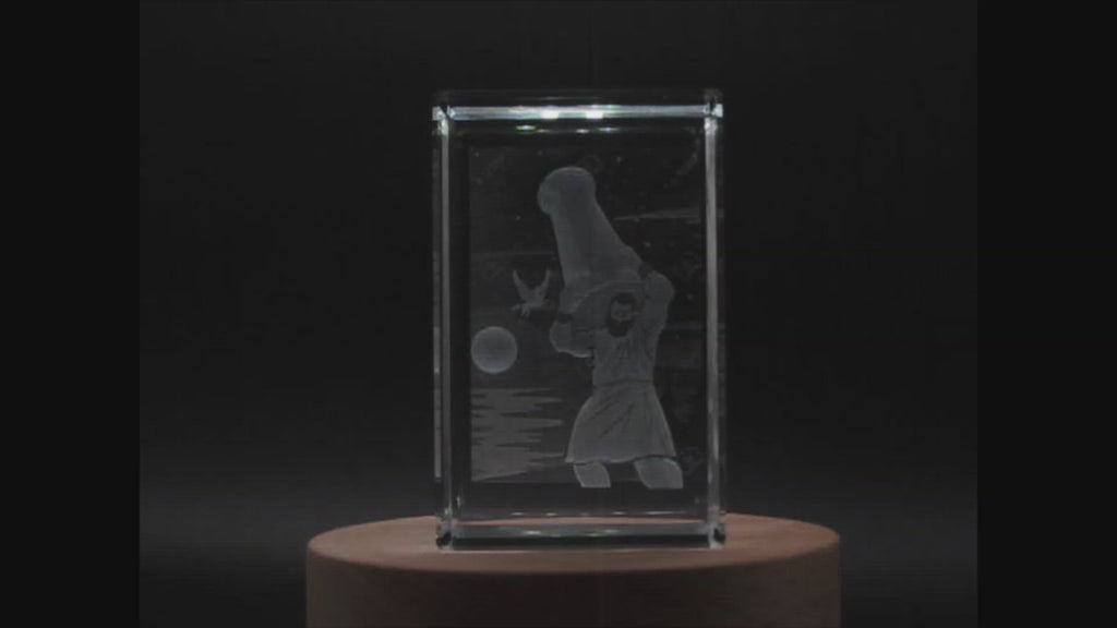 Giants 3D Engraved Crystal 