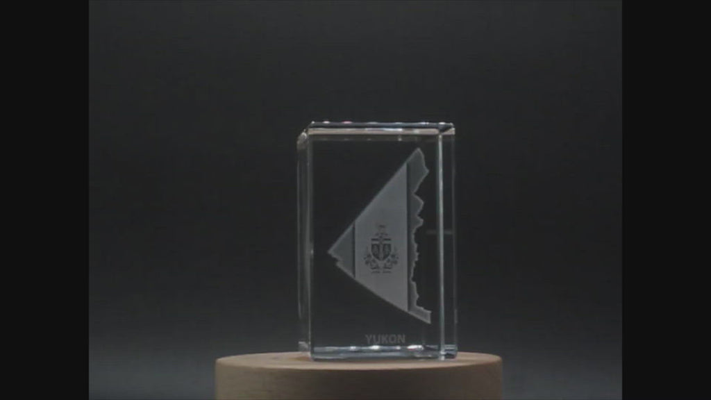 Yukon 3D Engraved Crystal 