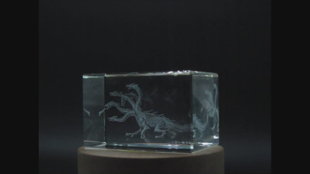 Hydra 3D Engraved Crystal 